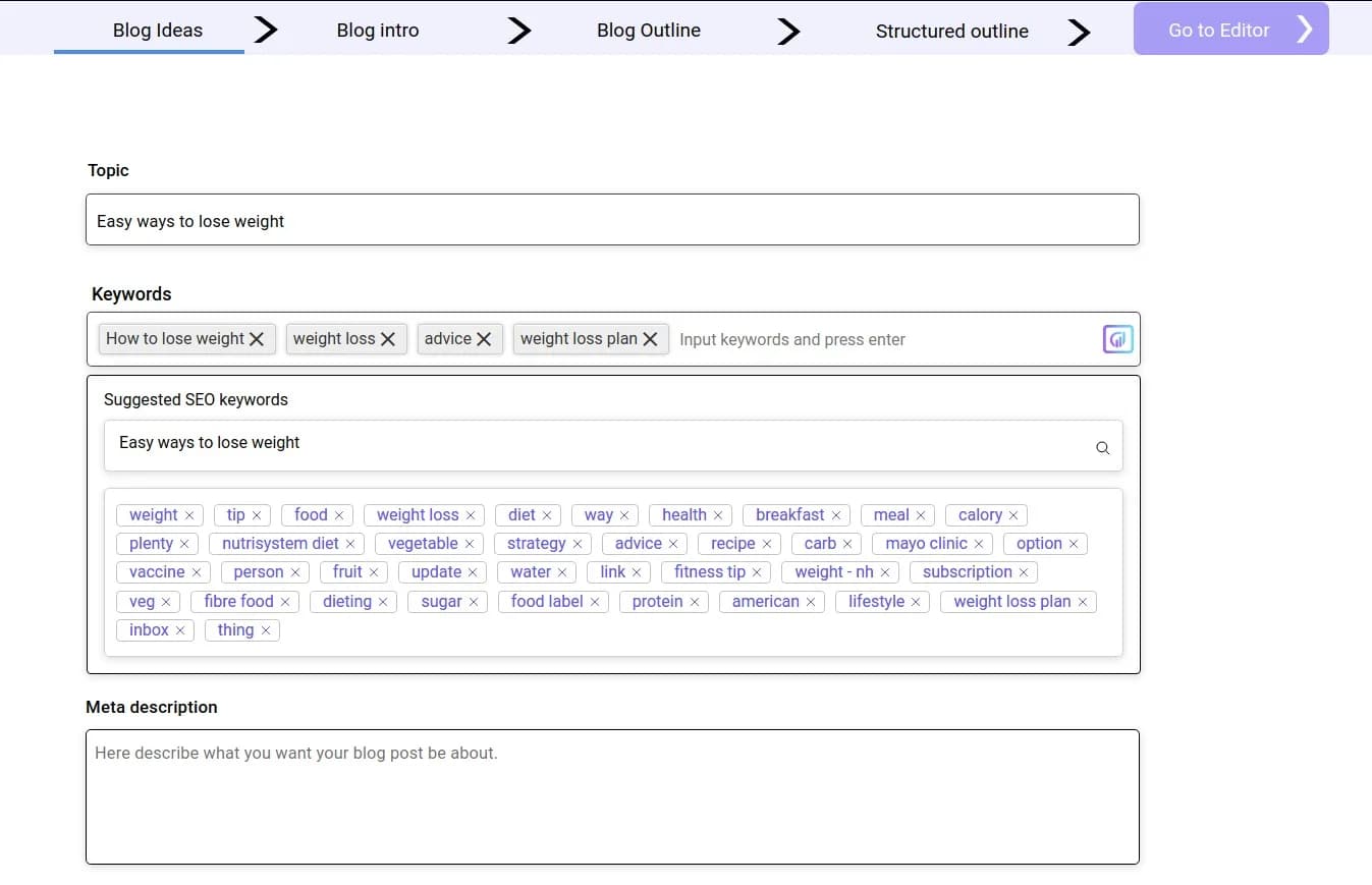 AISEO Blog Creator Setup