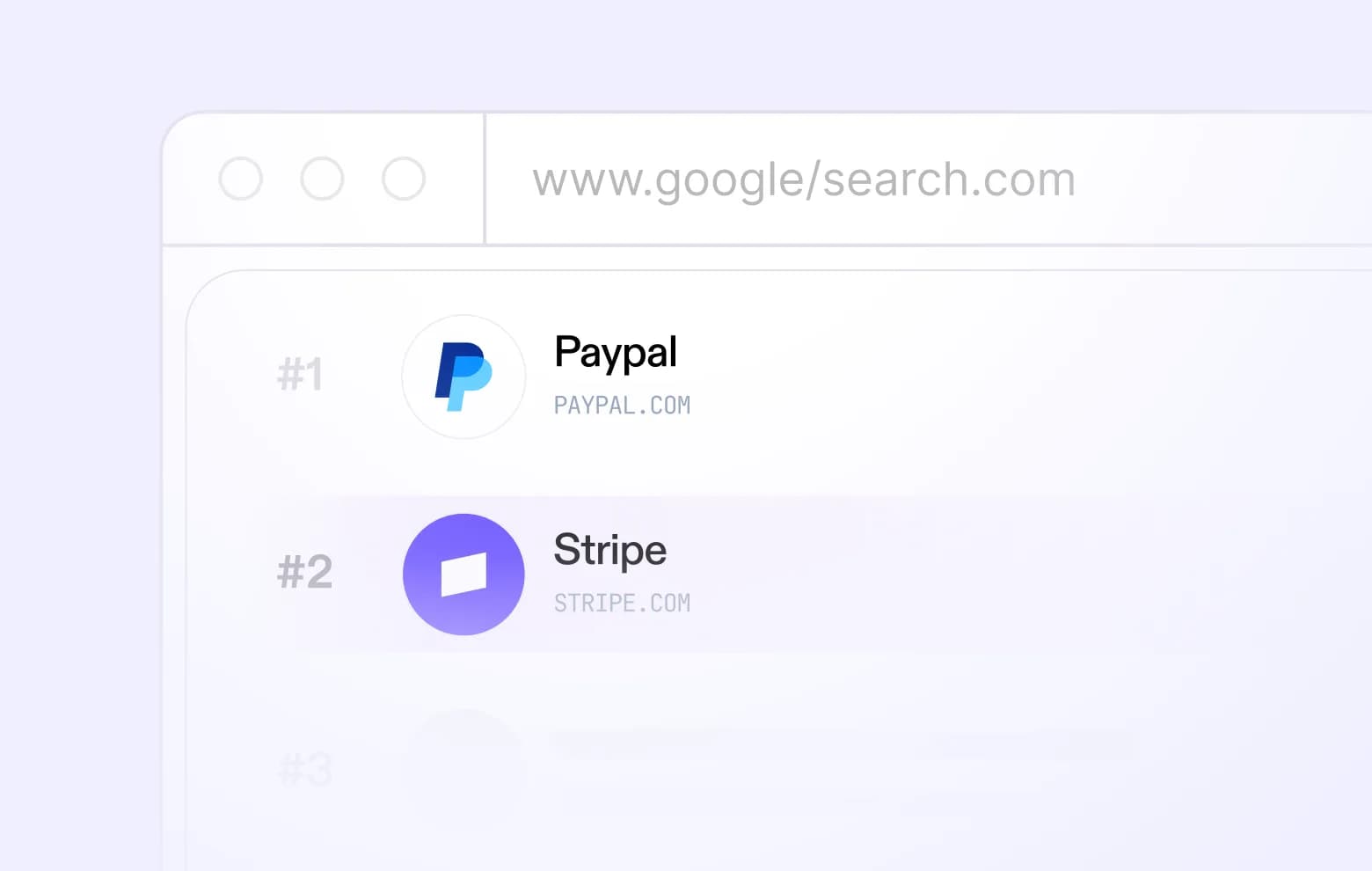 All competitors. Tracked in real time.