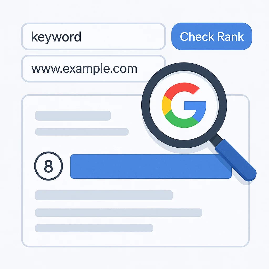 Keyword Rank Checker Process