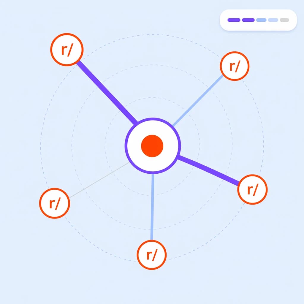 Smart subreddit matching: compatibility scores for r/technology, r/entrepreneur, r/marketing