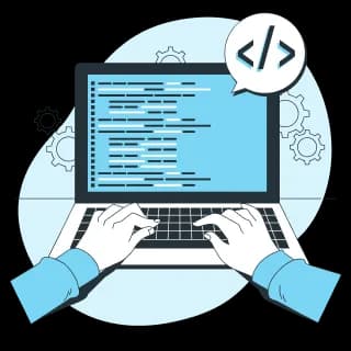 A stopwatch beside a generated schema markup snippet