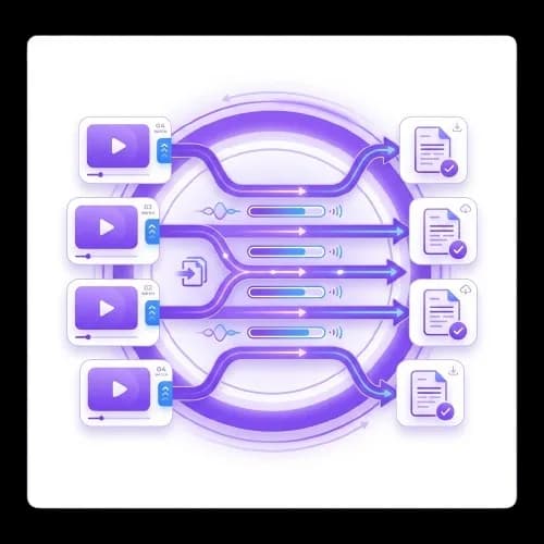 Convert Multiple Videos at Once - batch processing feature